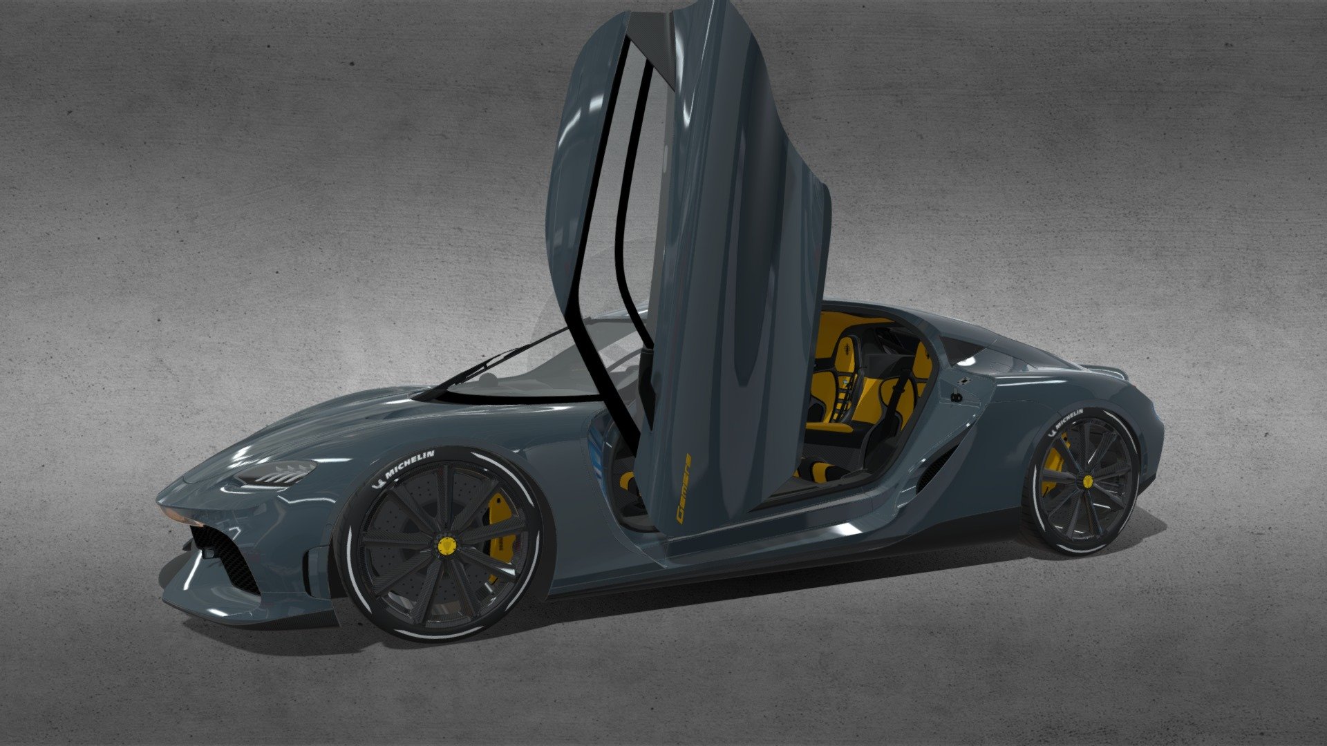 KOENIGSEGG GEMERA 3d model