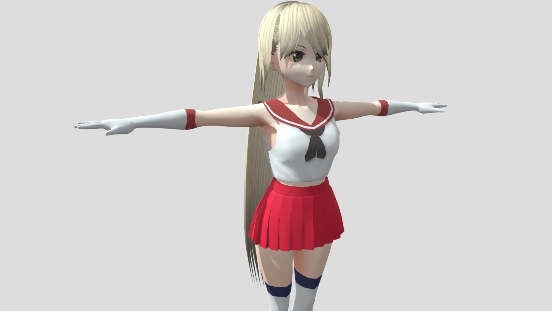 【Anime Character / alex94i60】Elda (Sailor V2) 3d model