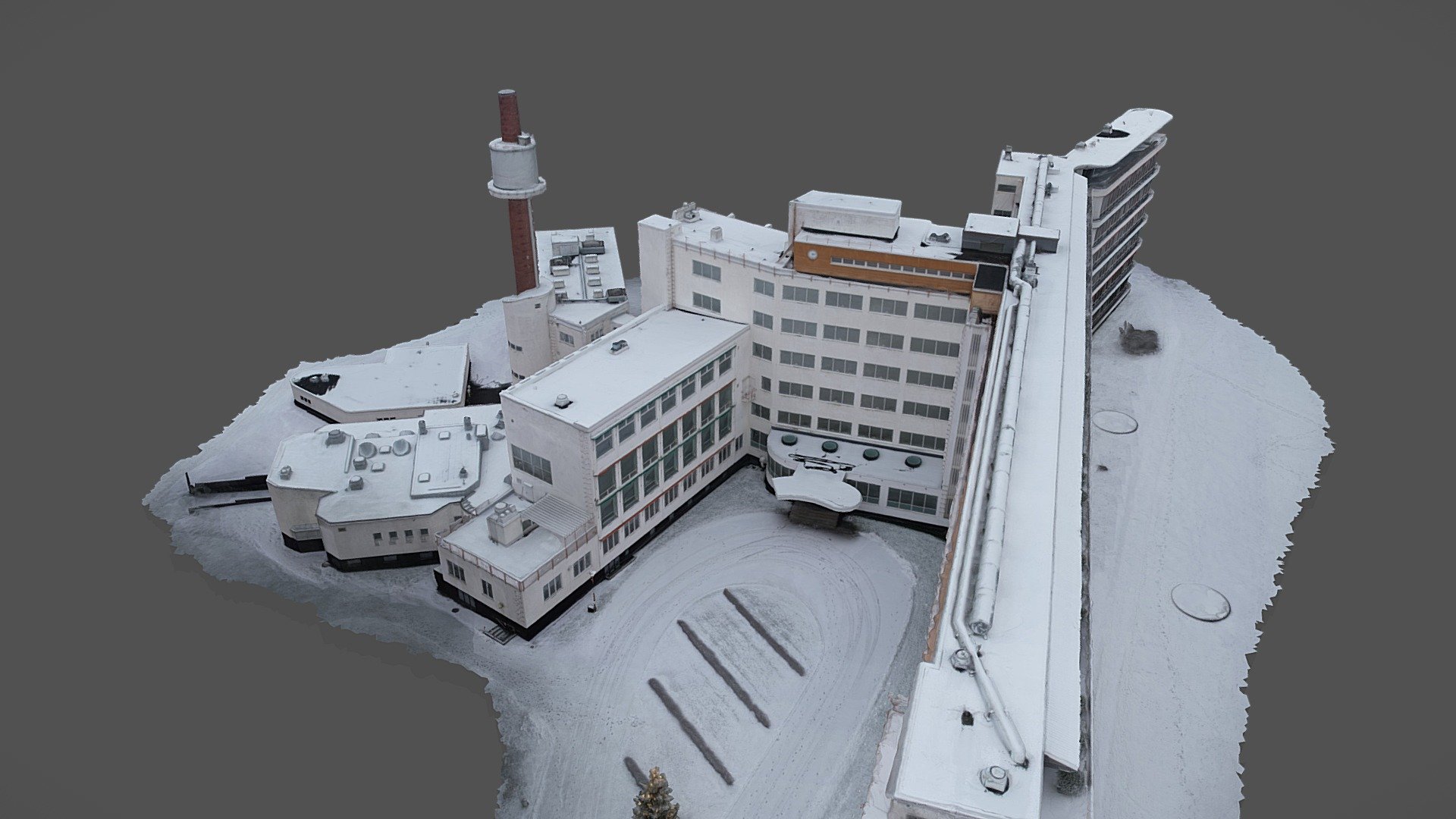 Paimio Sanatorium 3d model