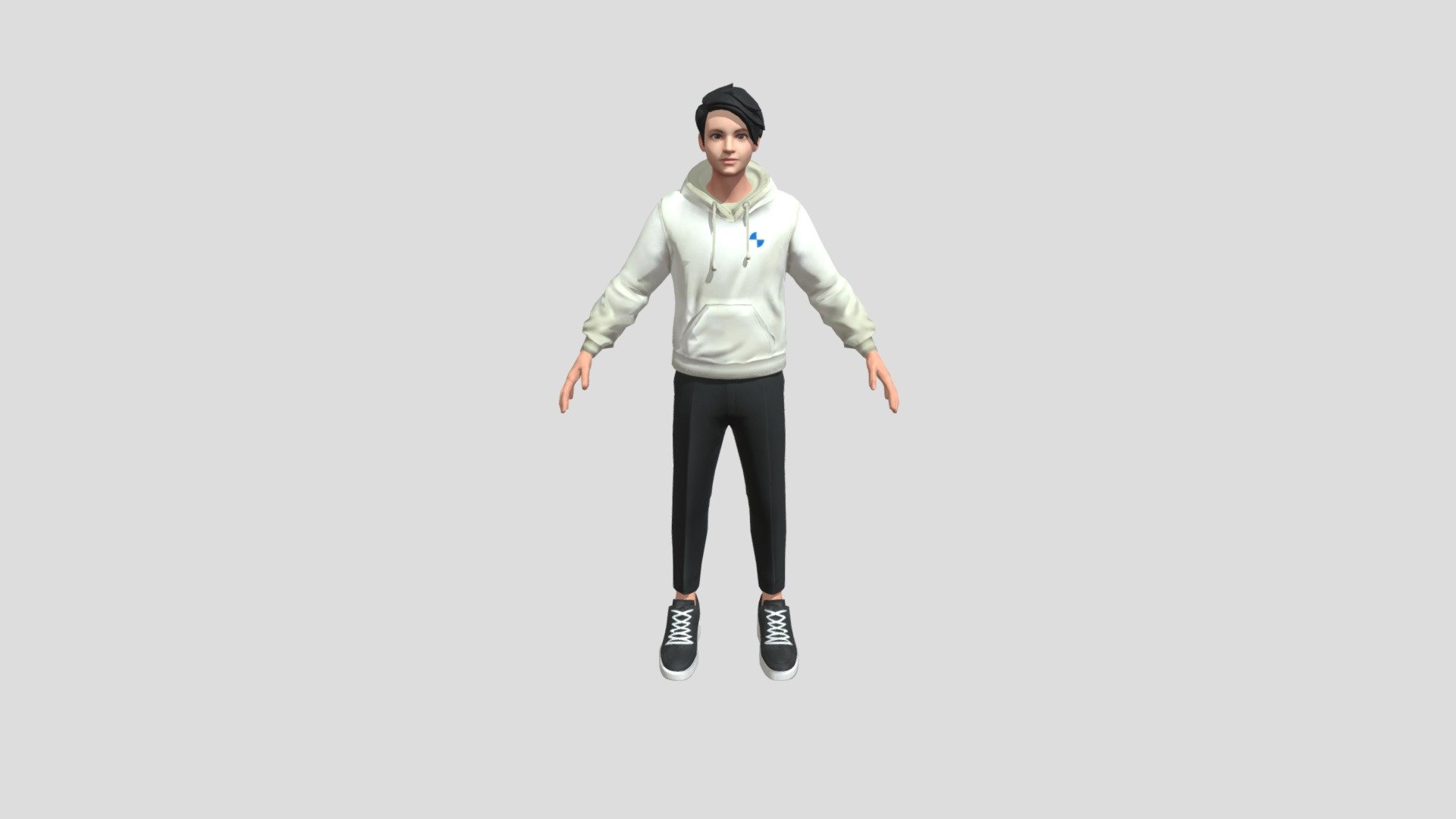 boy sherry arian 3d model