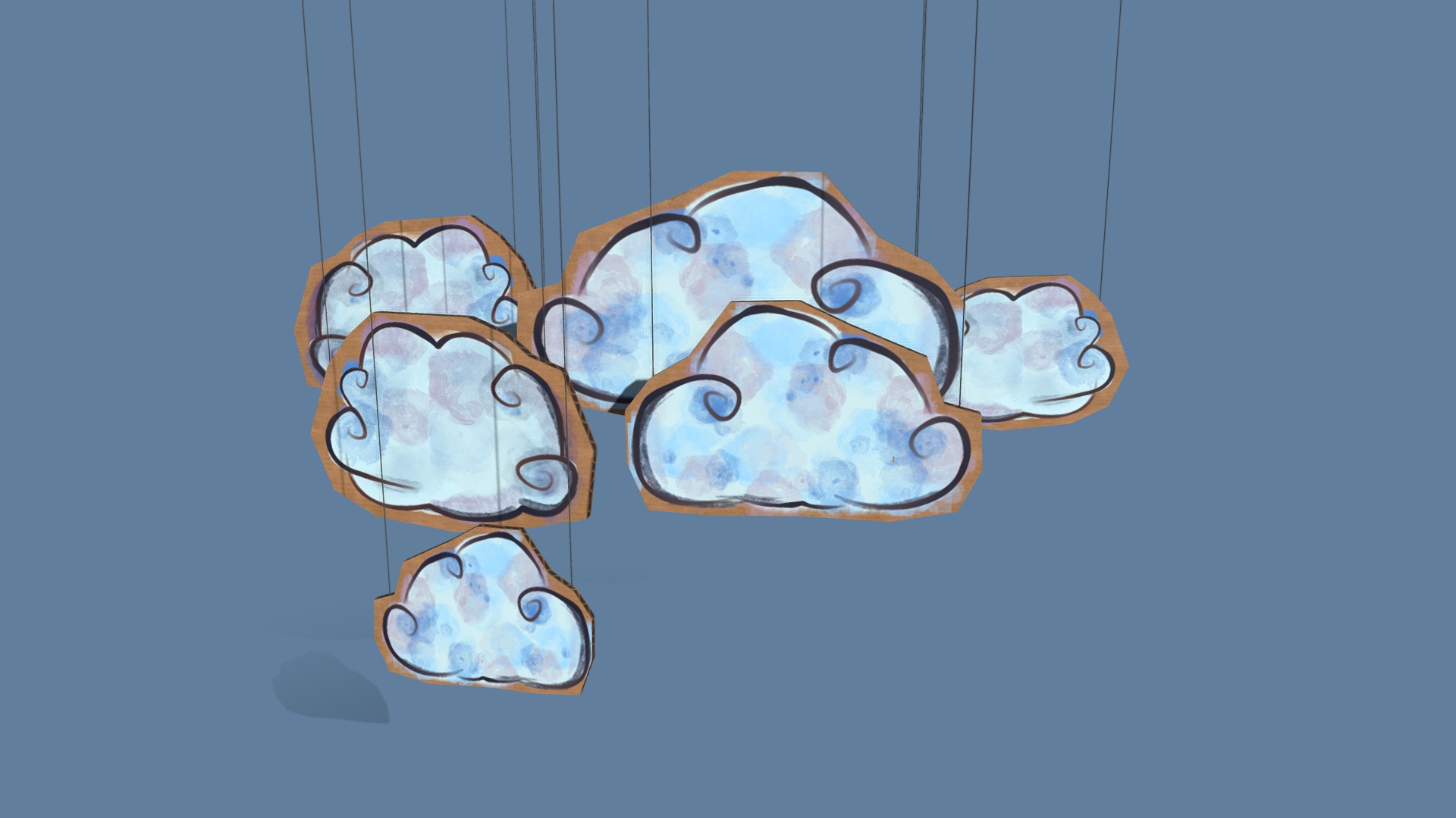 Theater Cloud 3d model