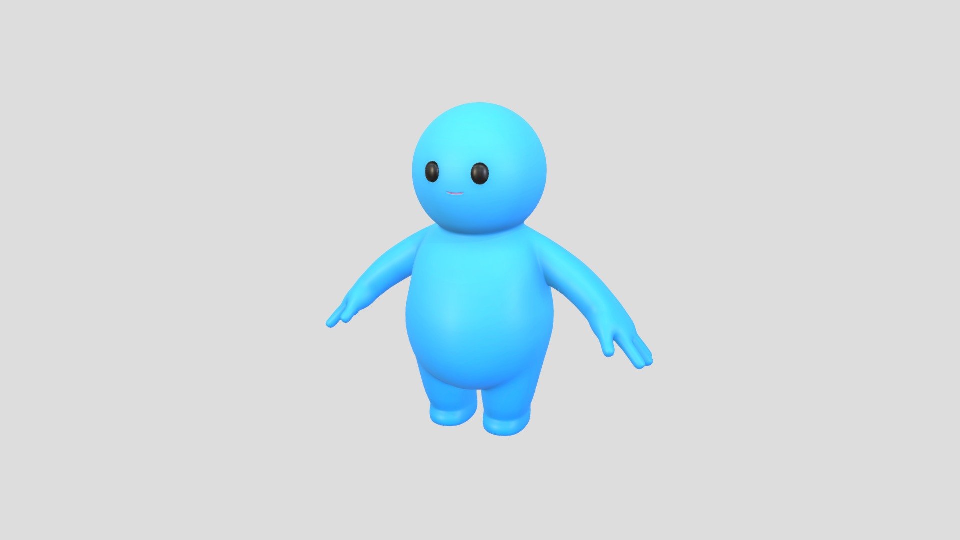 Character231 Little Mascot 3d model