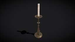 Ornamented_Candlestick_FBX