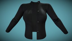 Female Black Cardigan