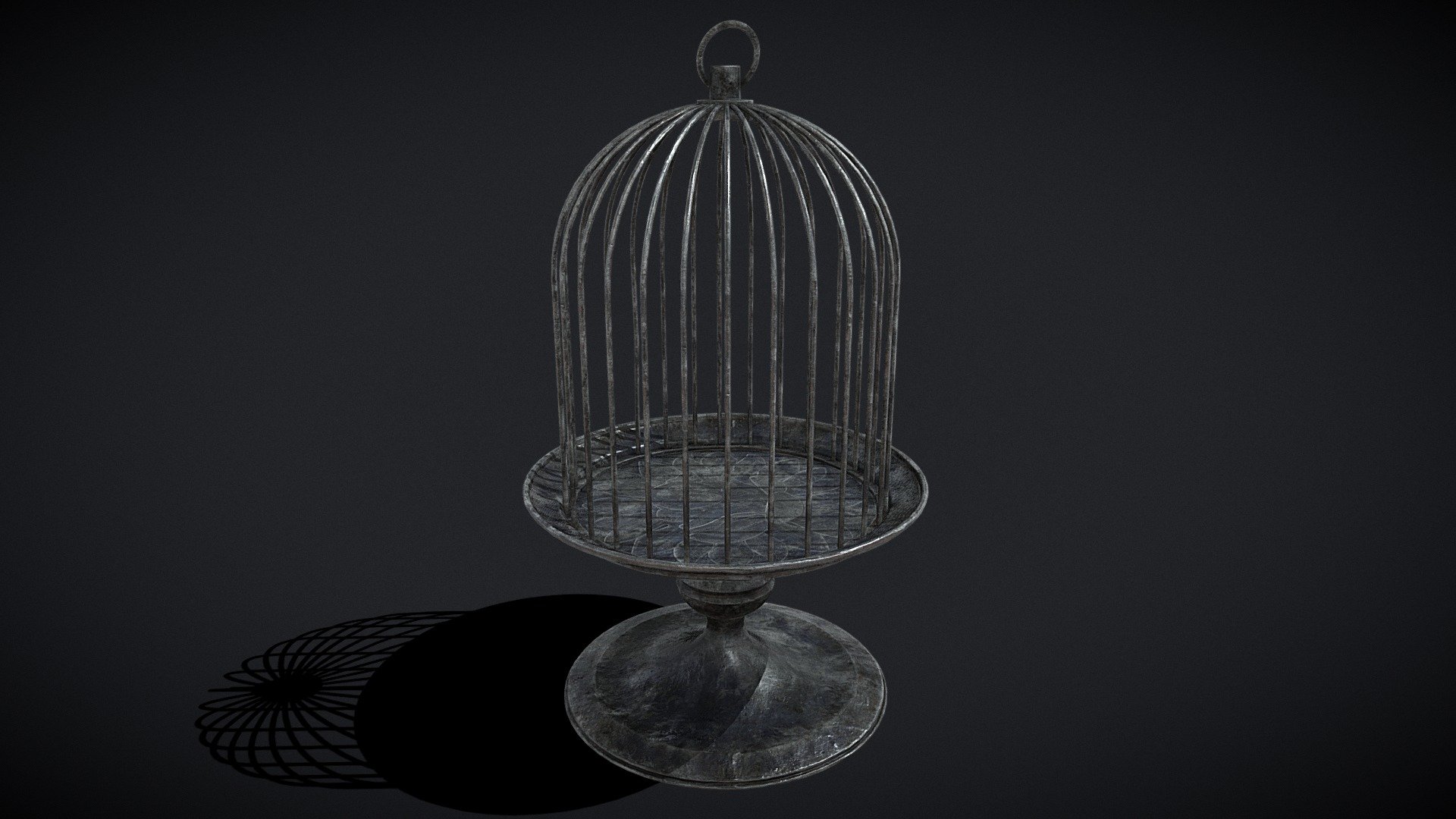 Metal Bird Cage 3d model