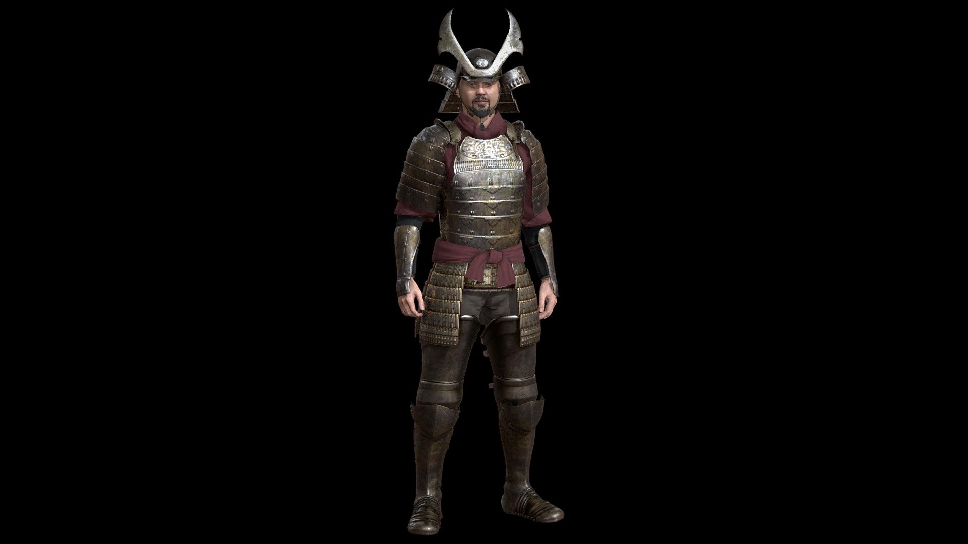 Samurai 3d model