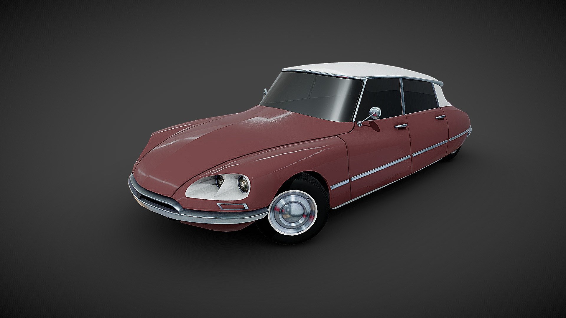 Citroen DS 3d model