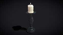 Spiral Iron Candle Stick