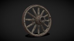 Medieval Cart Wheel