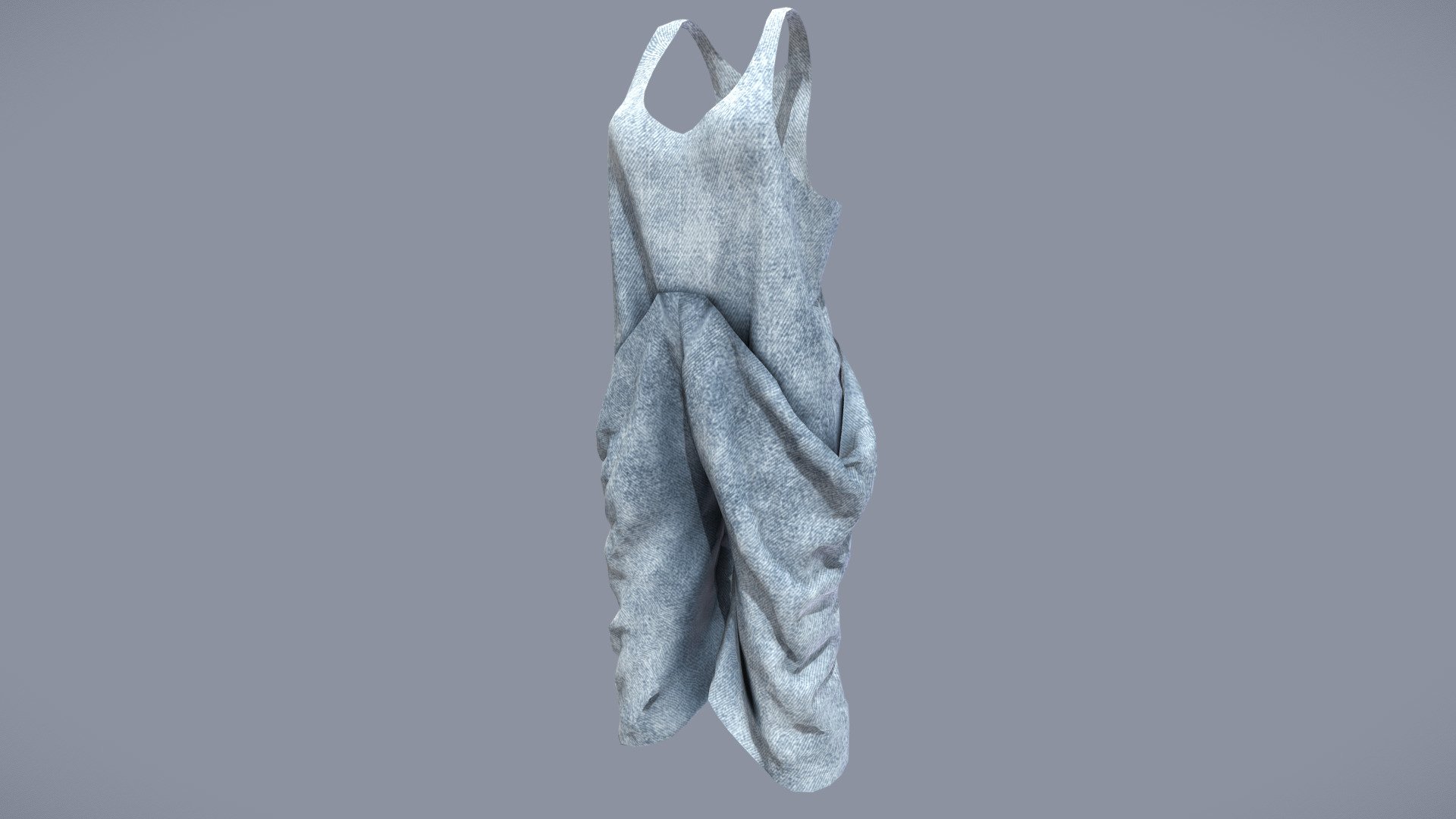 Female Romper Jumpsuit 3d model