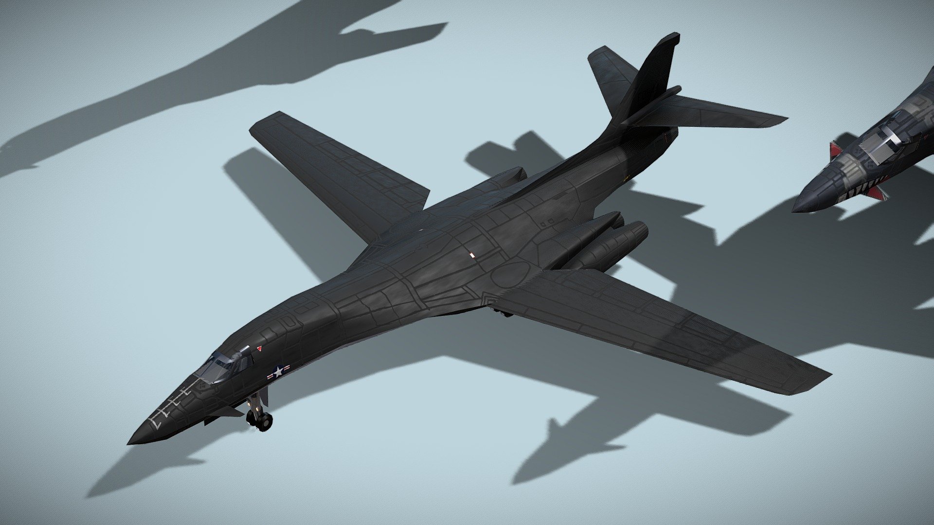 Rockwell B-1B Lancer 3d model