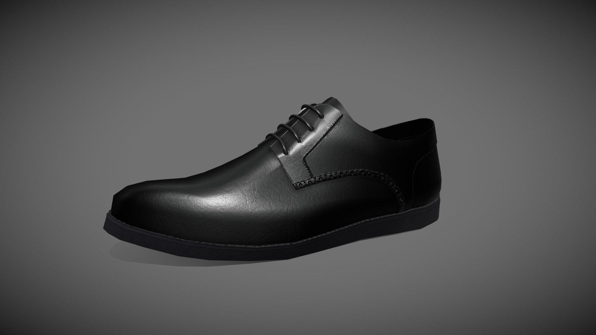 Classic Shoe 3d model