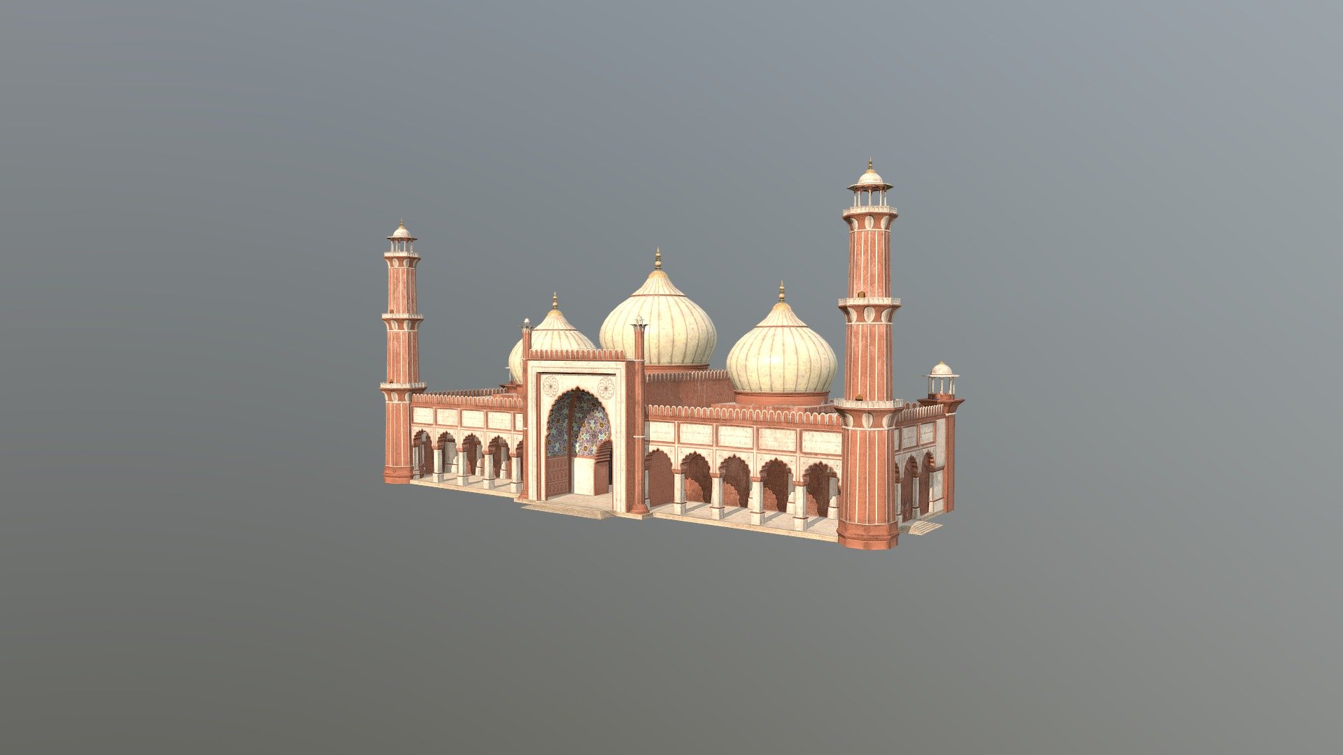 Grand Mosque 3d model