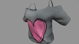 Female Shoulder Cutout Tee