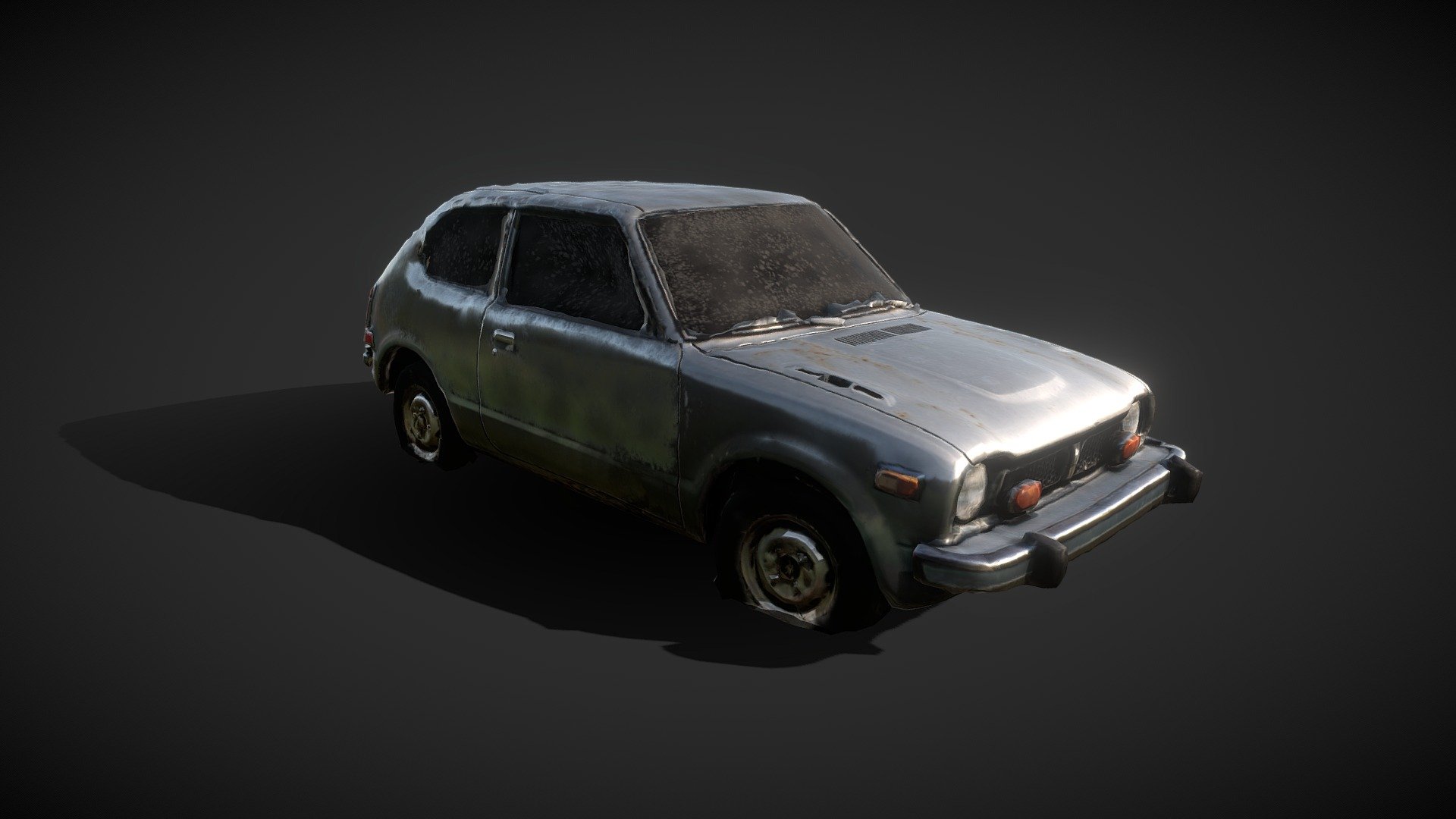 Old Honda 3d model