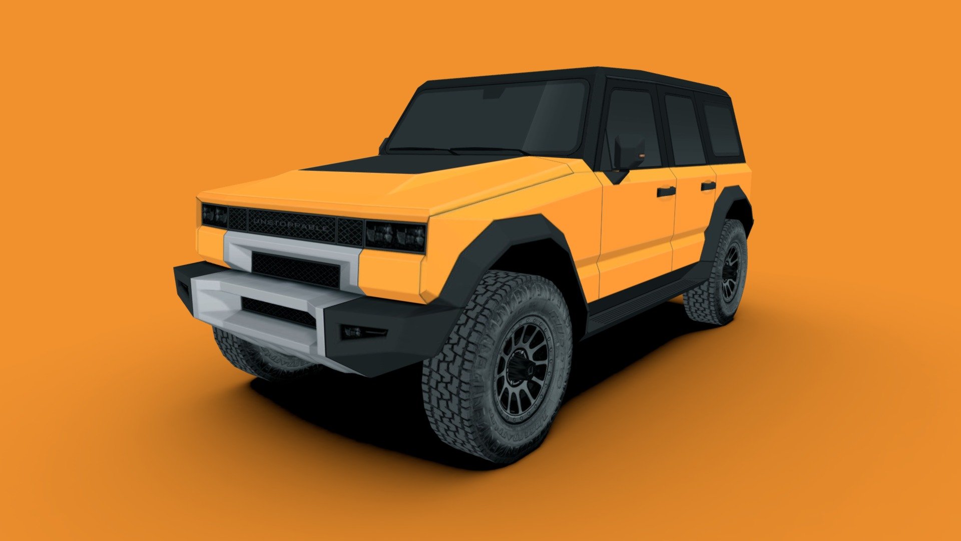 Generic off-road SUV 3d model