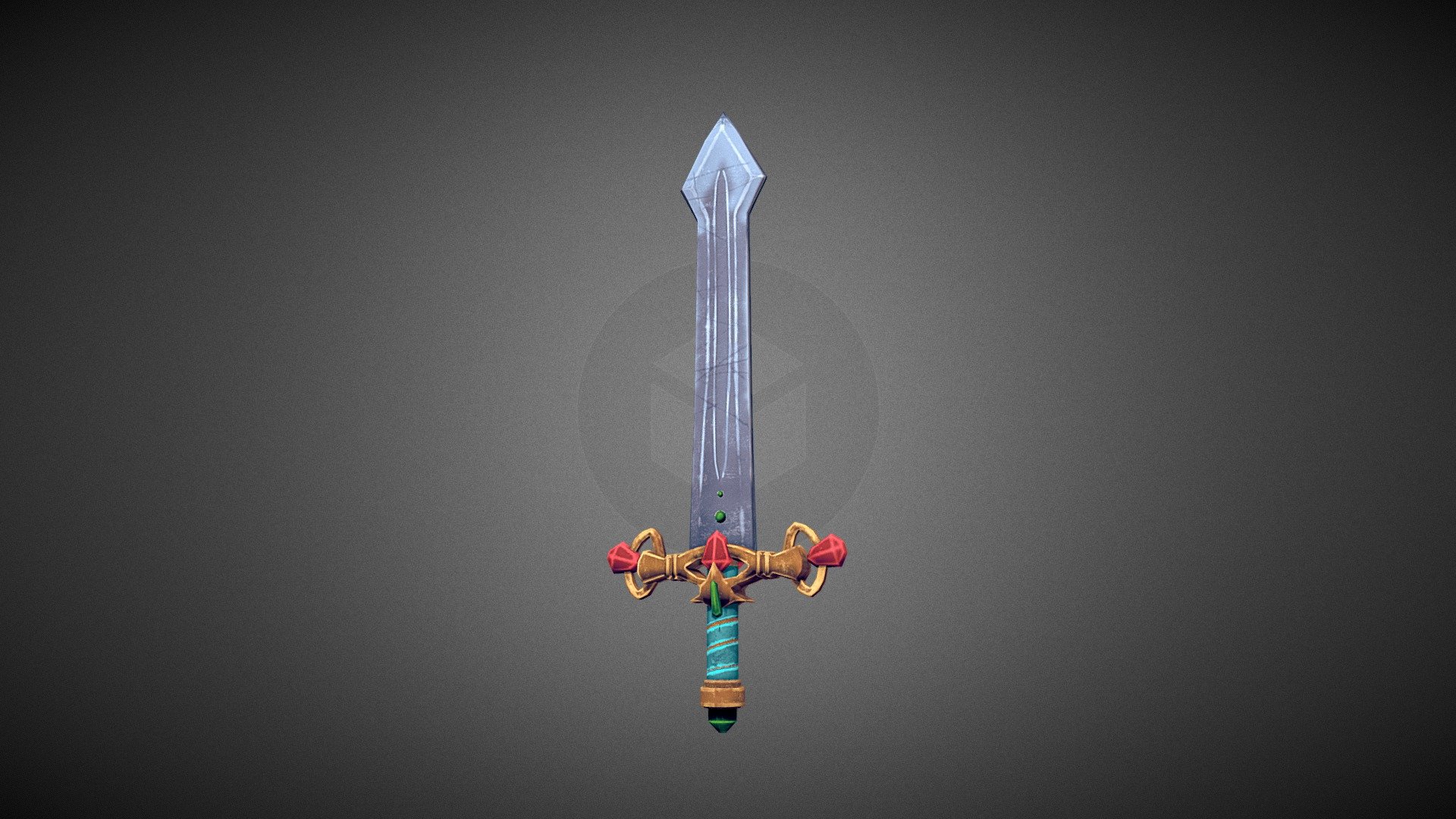 King Sword 3d model