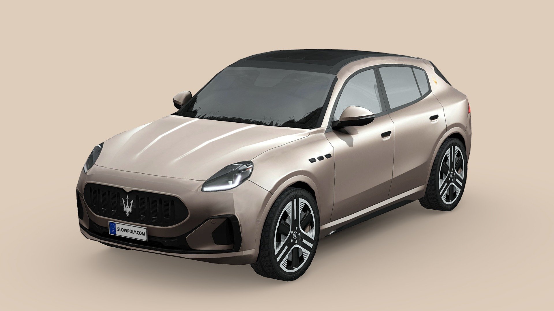 Maserati Grecale Folgore 3d model