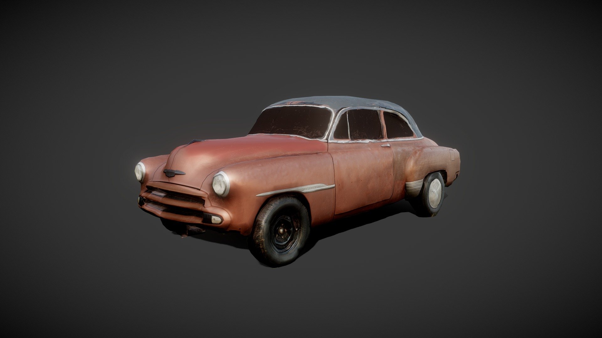 Old Сhevrolet 3d model