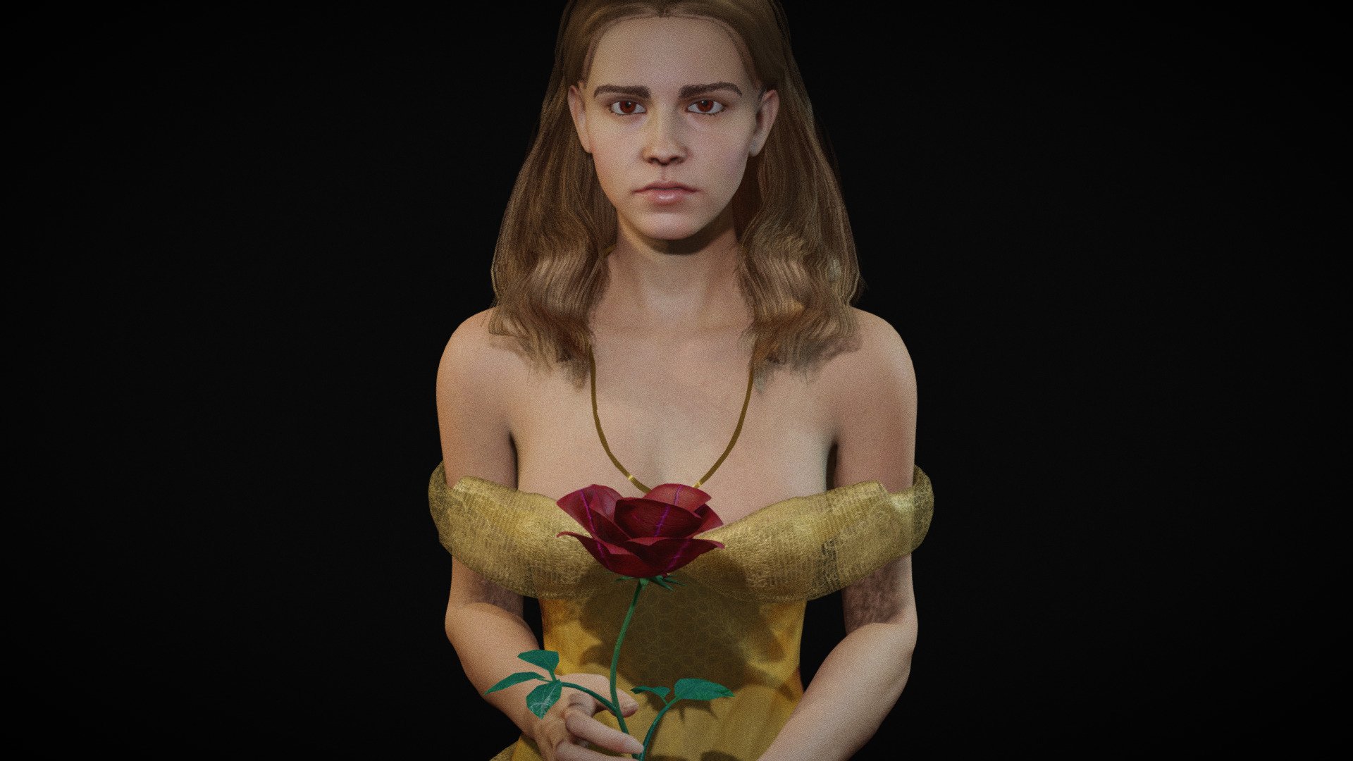 Belle 3d model