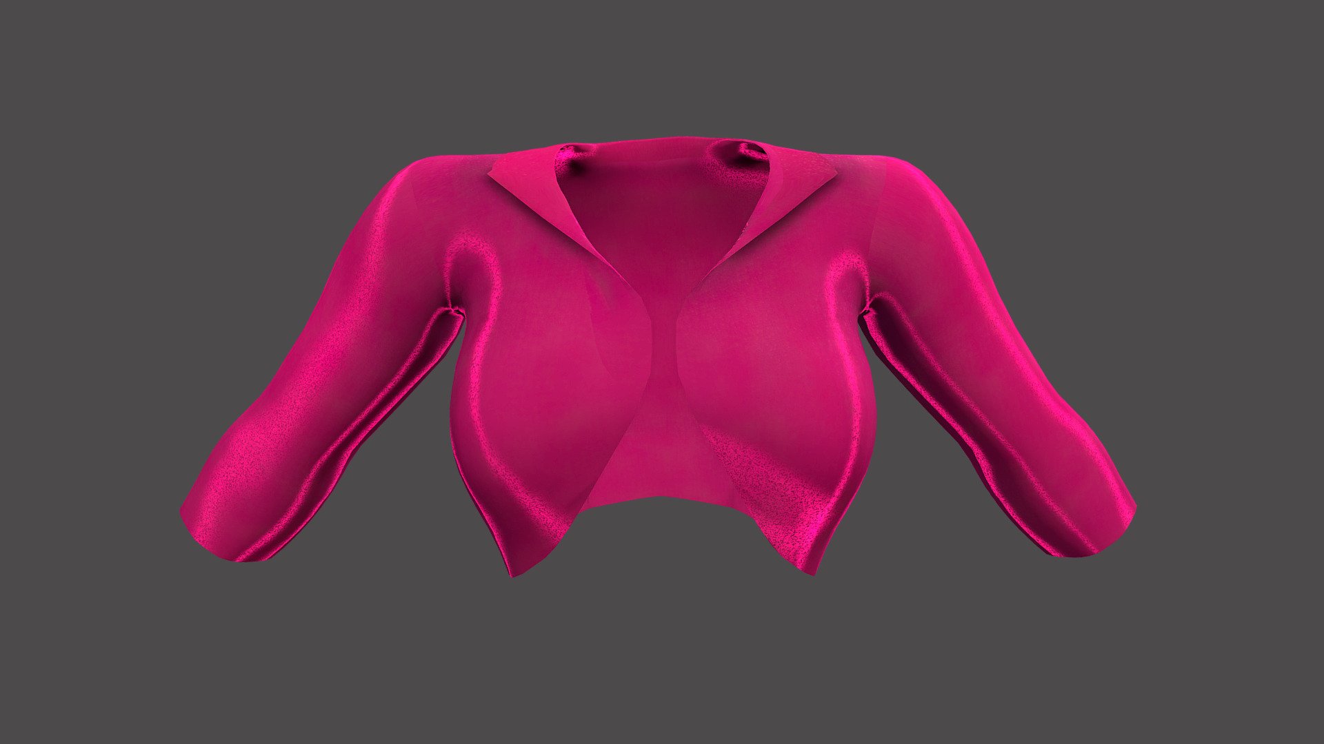 Female Bolero Shrug 3d model