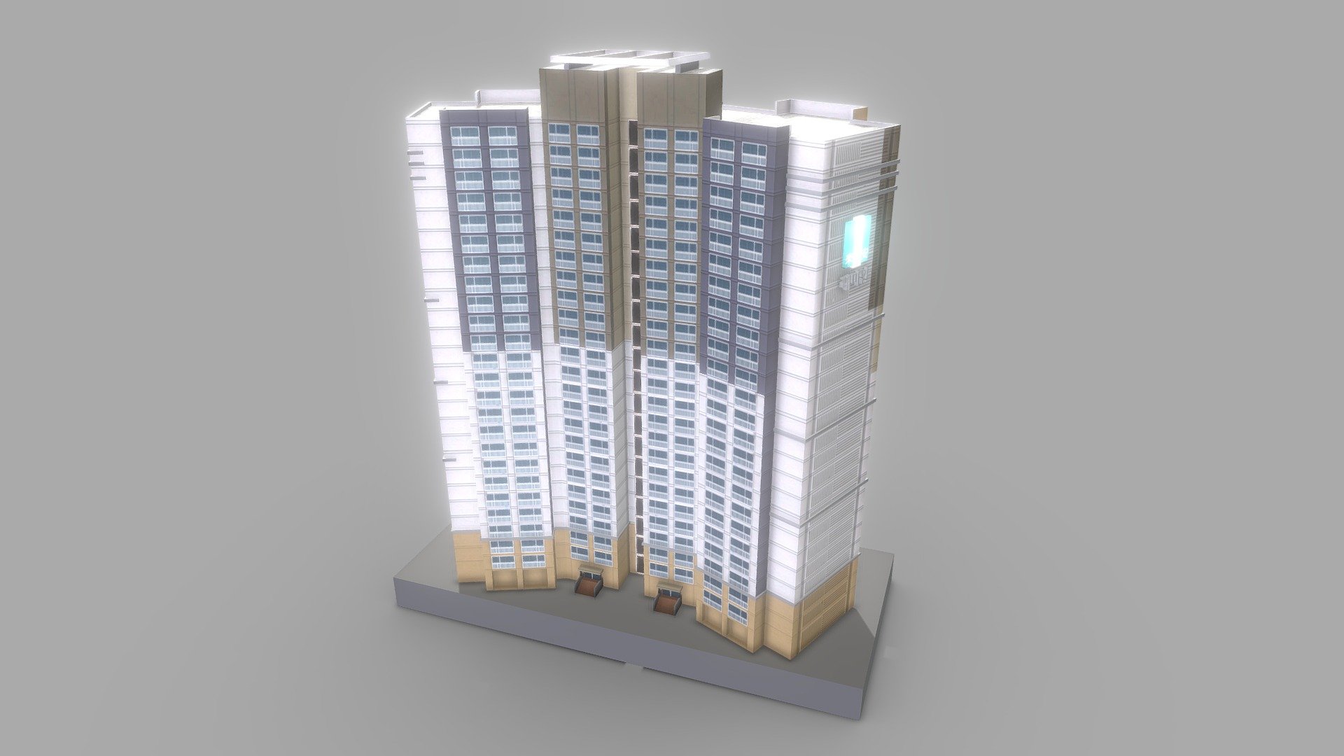 ELVIS Raemian Apartment 1 3d model