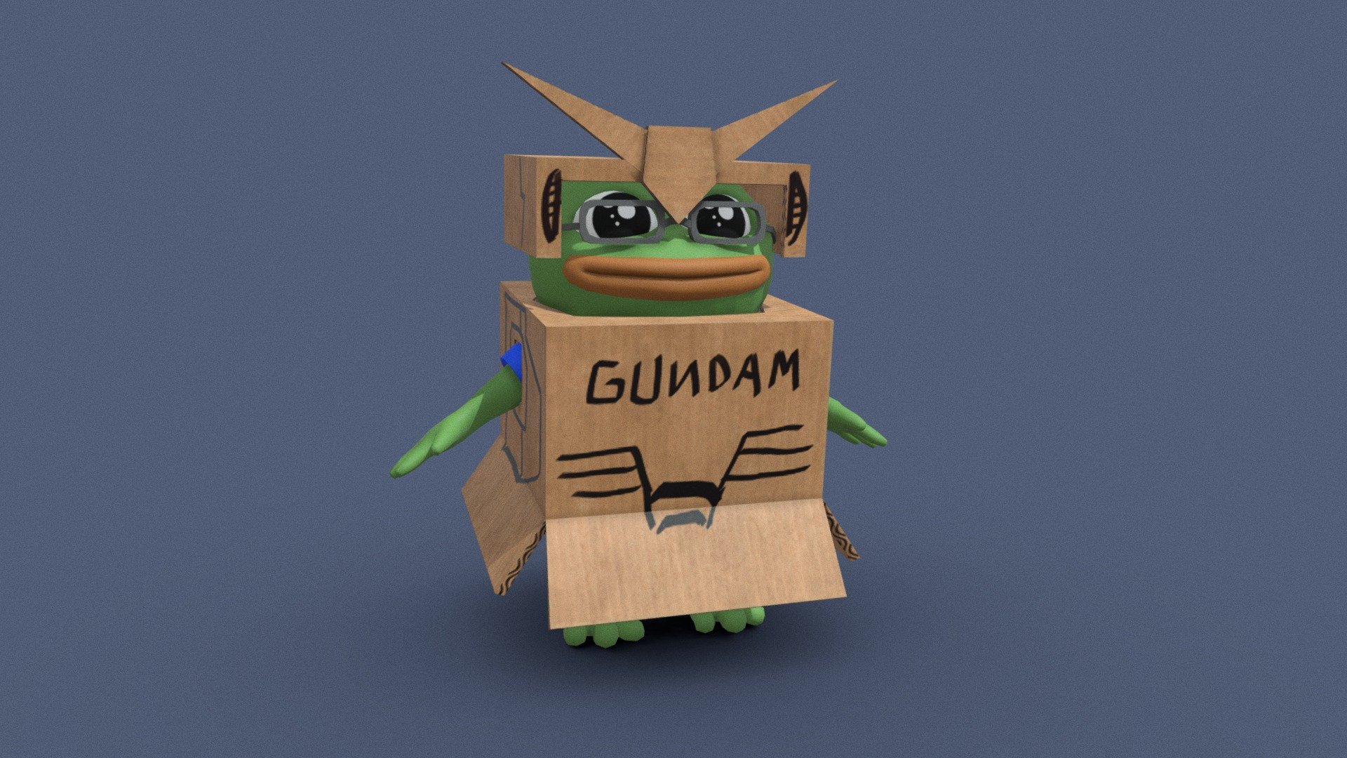 Gundam Peepo 3d model