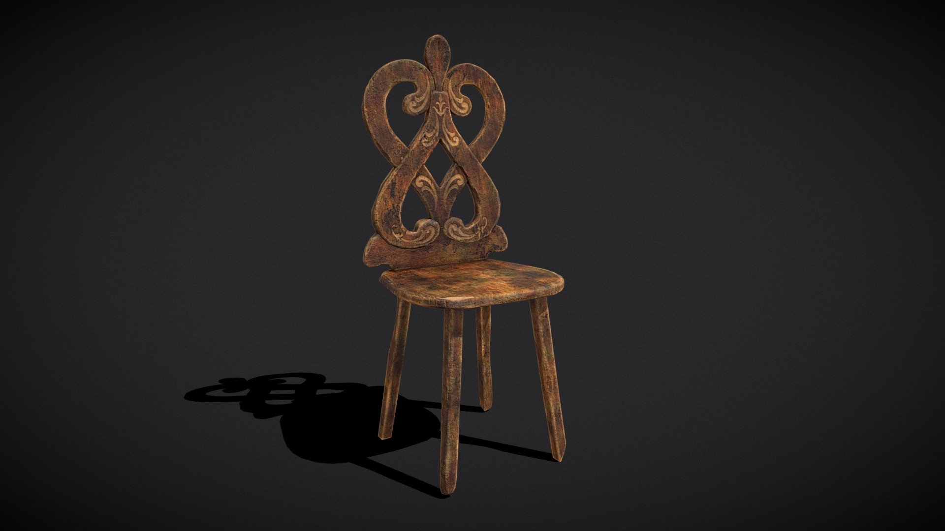 Rich Design Chair 3d model