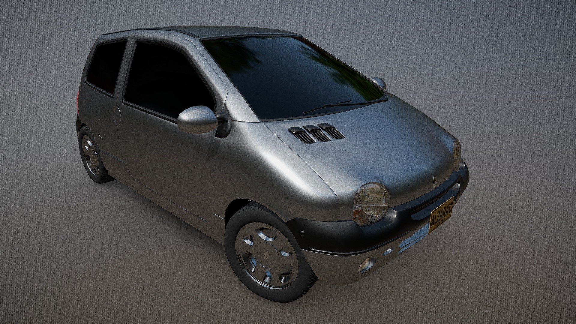 Renault Twingo 2005 3d model