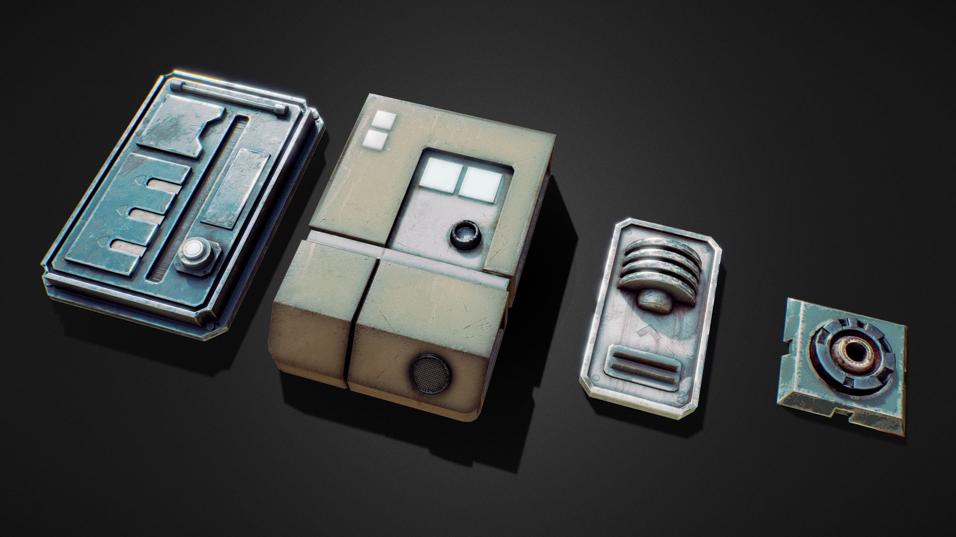 Sci-Fi Props / Star Wars Props 3d model