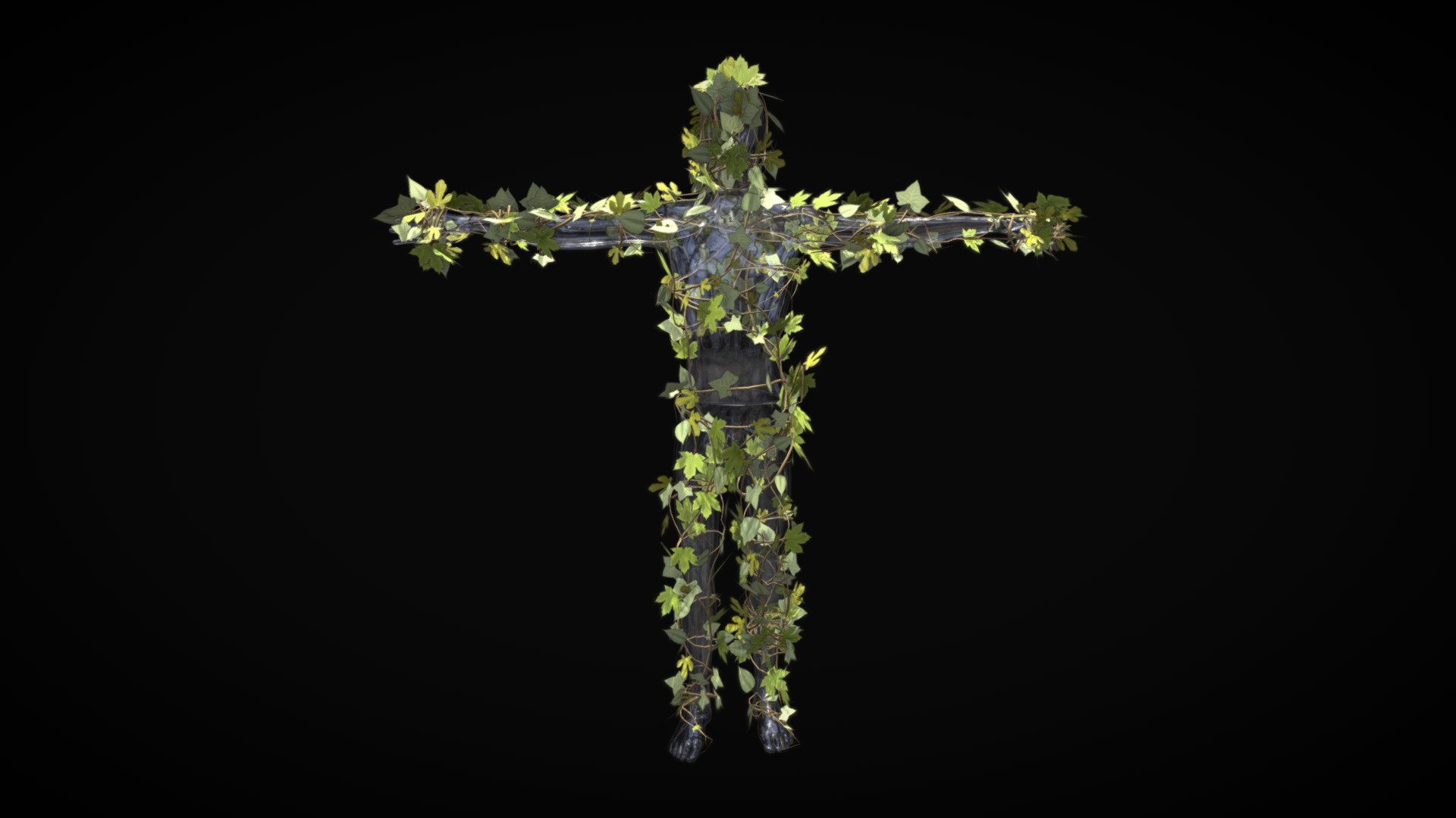 Plant Man 3d model