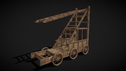 Medieval Wooden Escalade