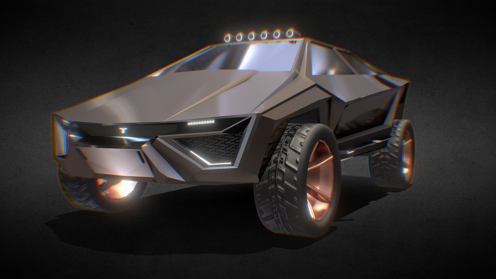 Wyvern concept car 3d model