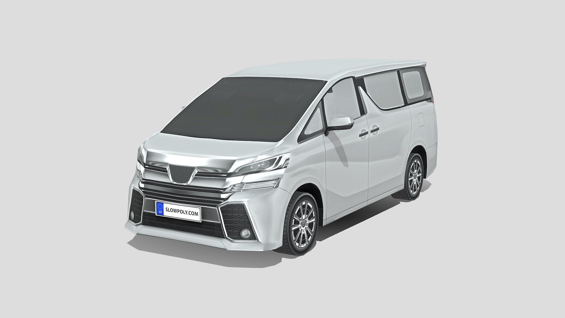 Toyota Vellfire Aero 2015 3d model