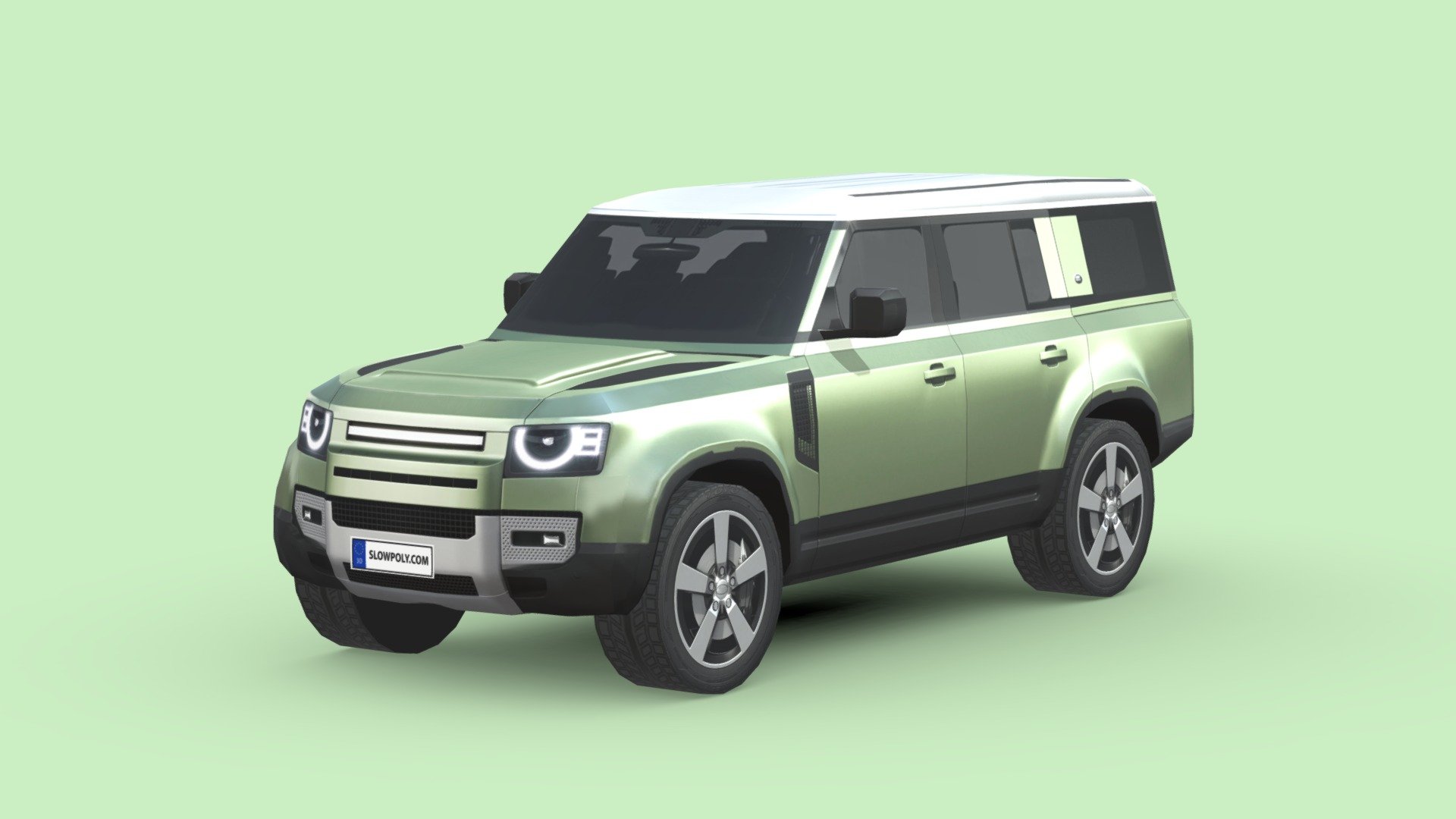 Land Rover Defender 130 2023 3d model