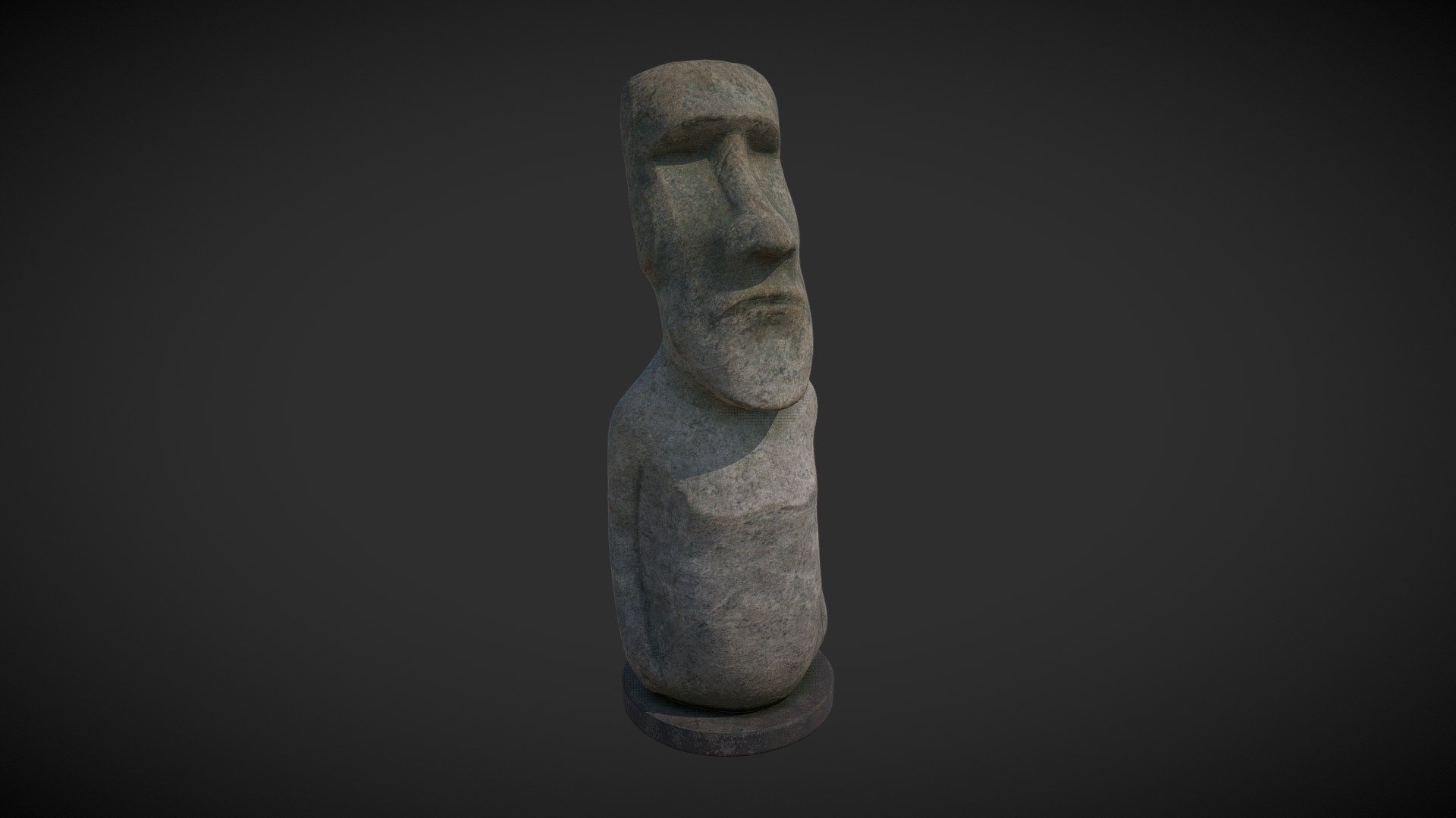 Moai 3d model