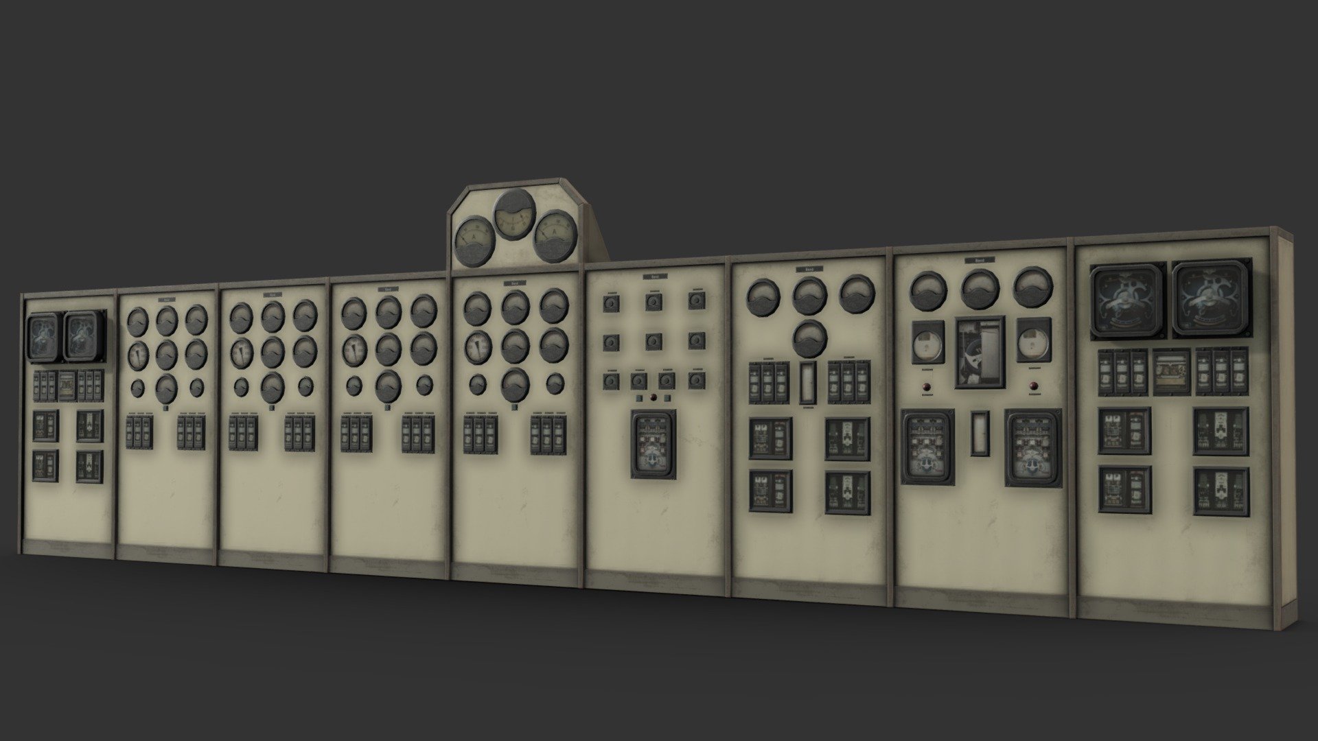 Control Panel Kit 3d model