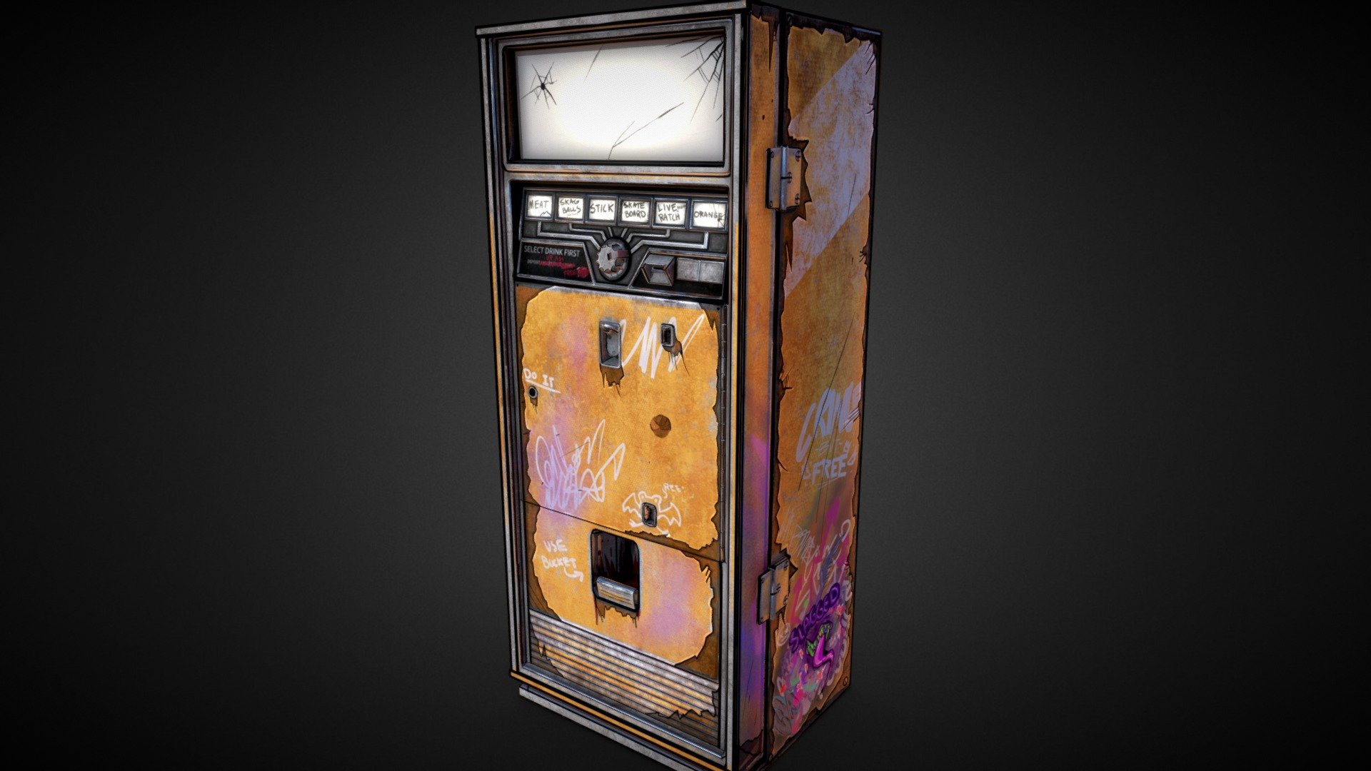 Vending Machine 3d model