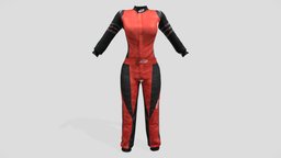 Female Racing Suit Uniform