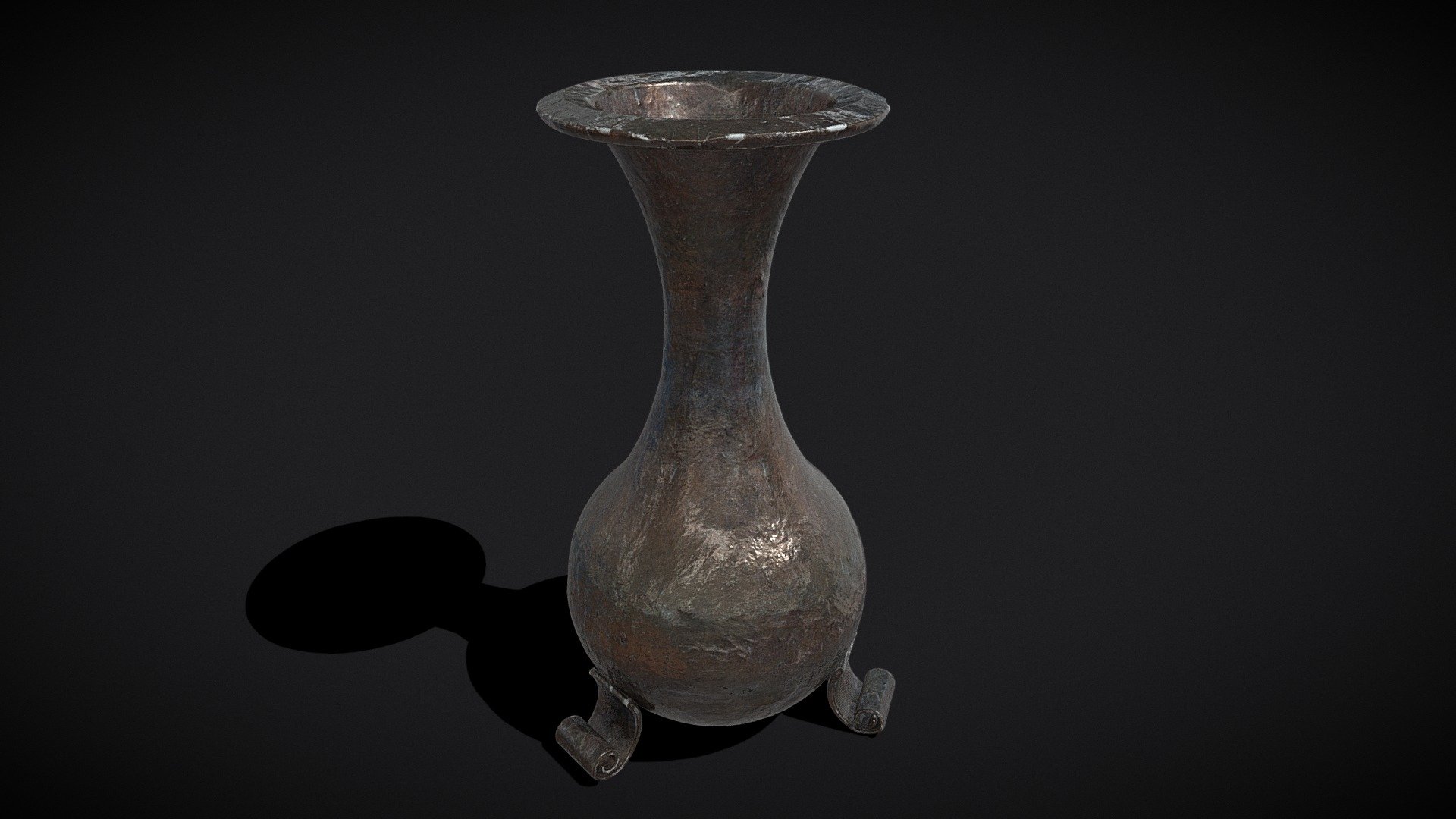 Iron Garden Vase 3d model