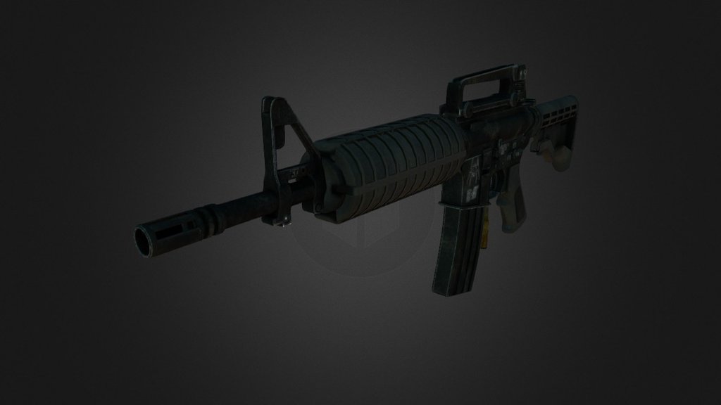 AR-15 FPS Model 3d model