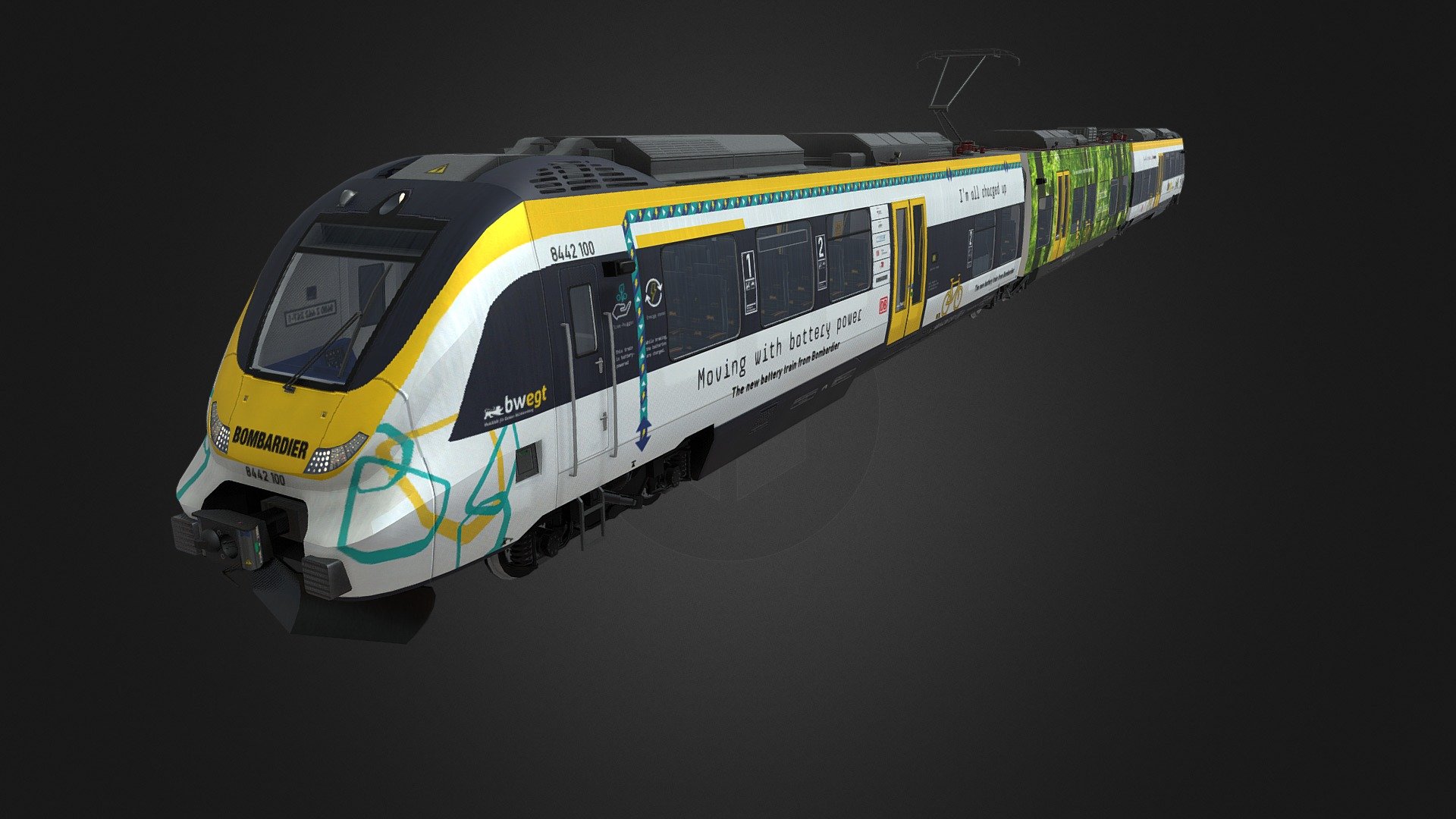 Bombardier Talent 3 3d model