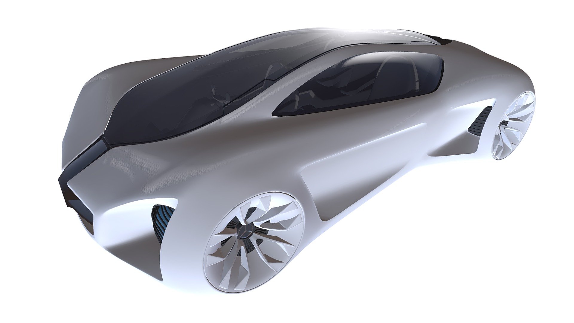 Mercedes Benz Biome Concept Car 3d model