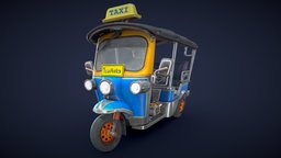 Stylized Tuk Tuk