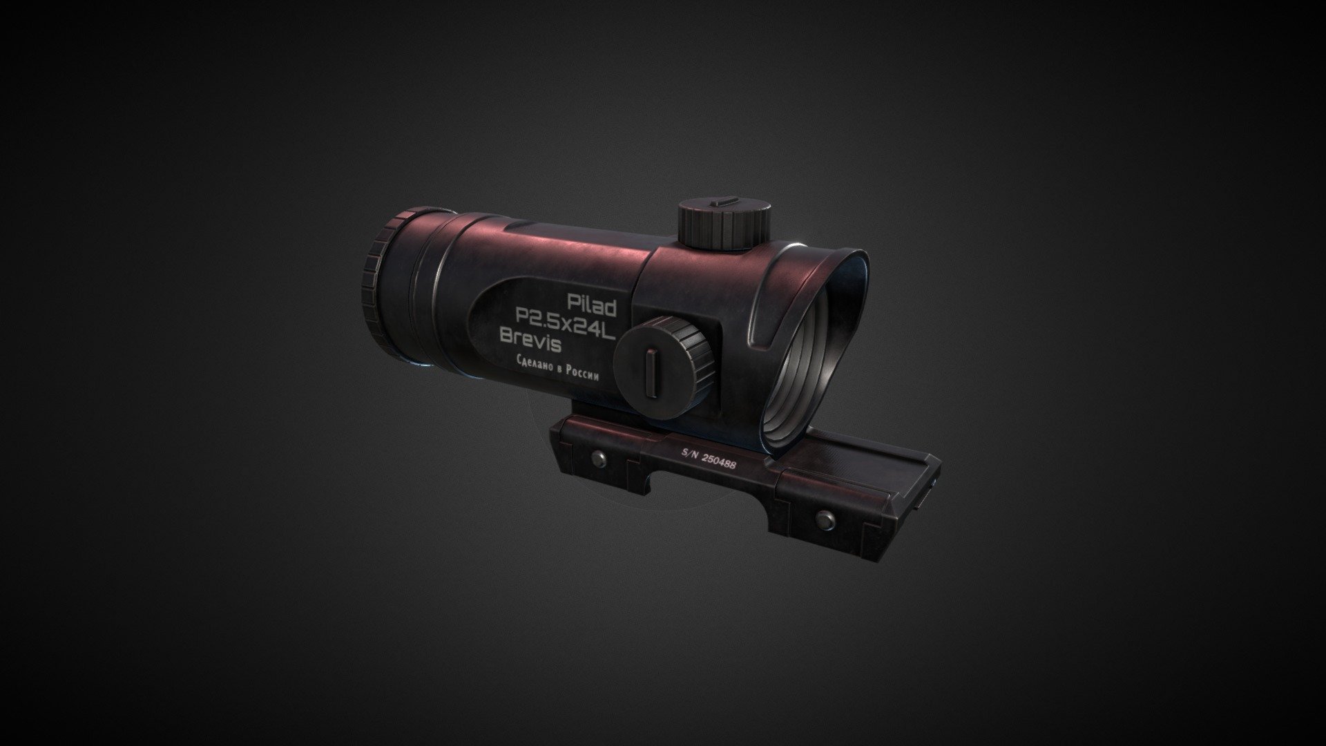 Pilad Brevis Prismatic Scope 3d model