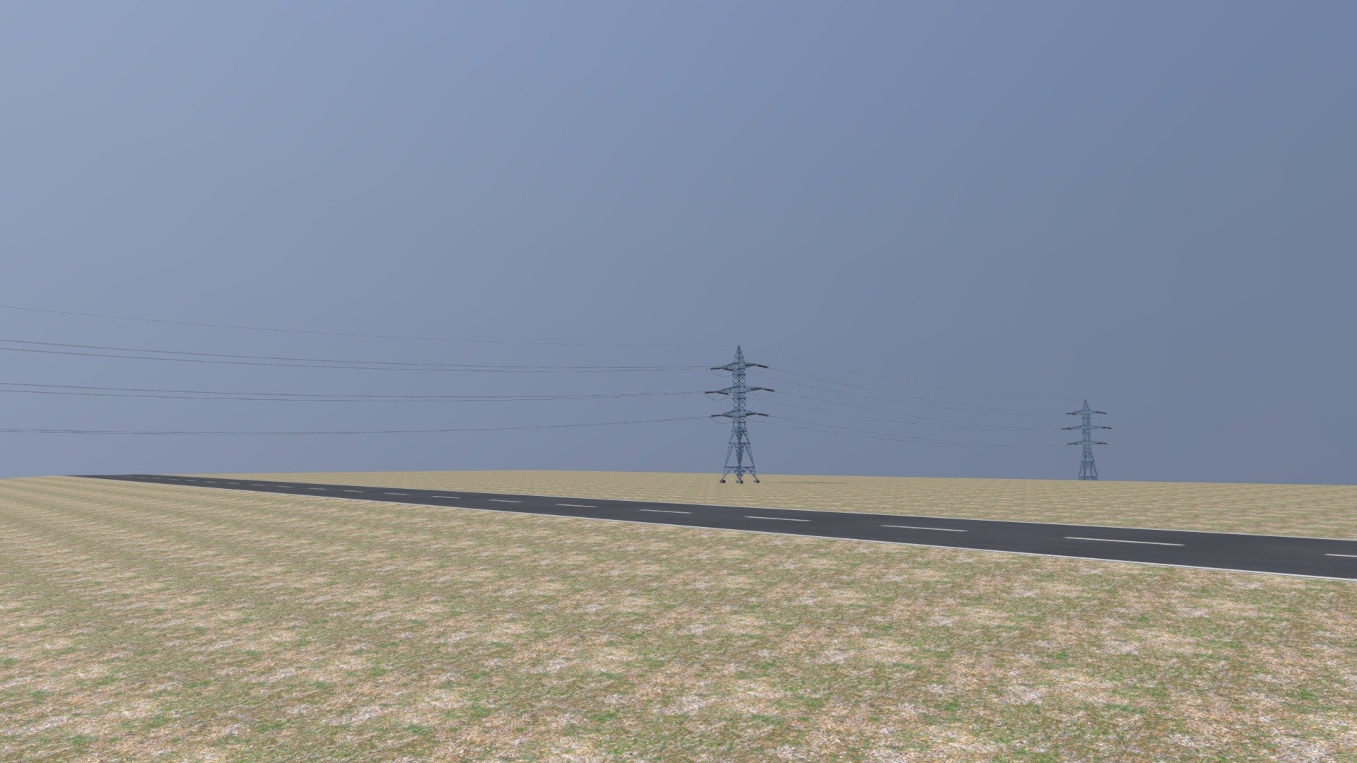 Transmission Tower 3d model