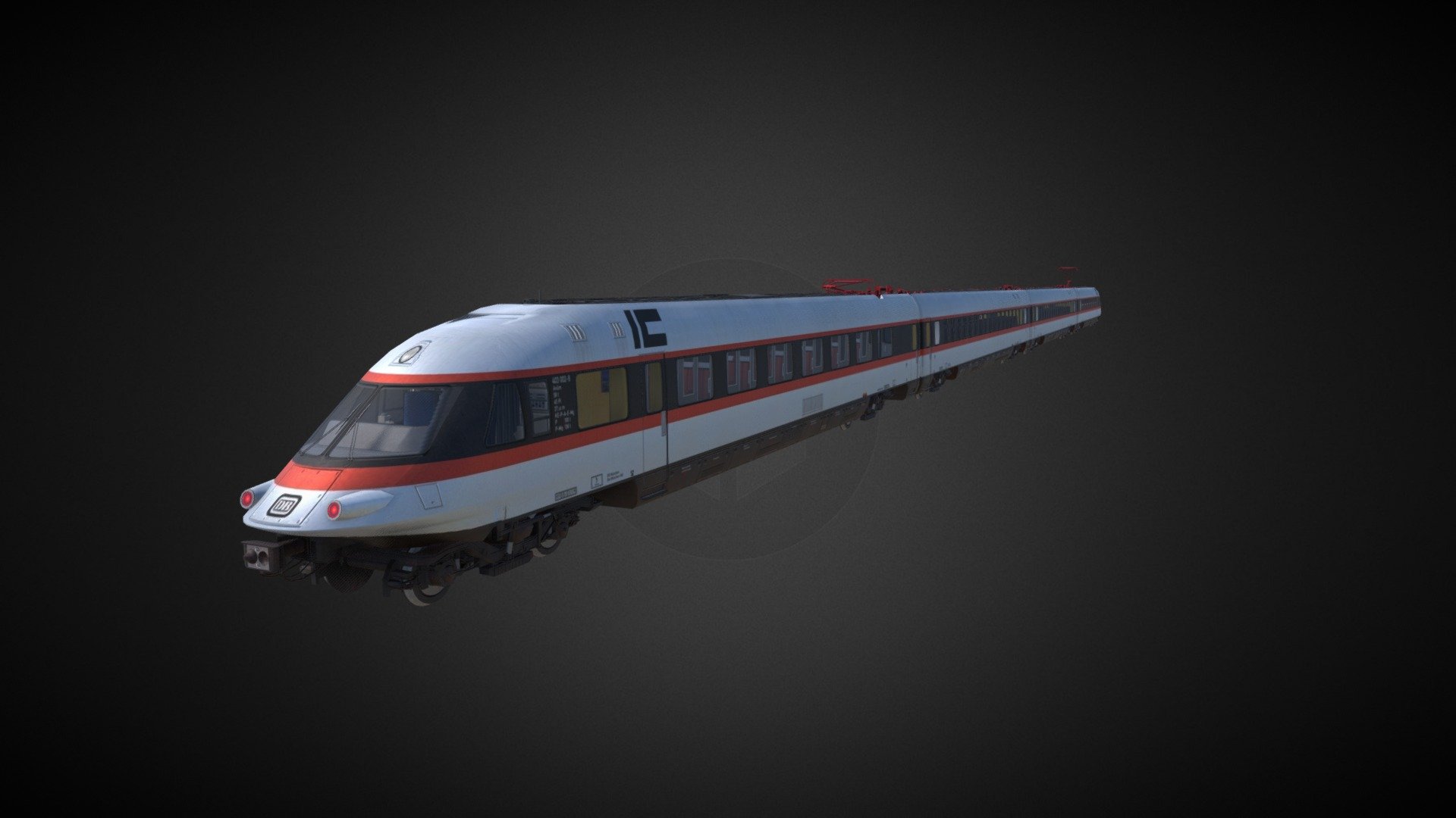 DB-Baureihe 403 (1973) / ET 403 3d model