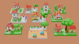 Cartoon Town Islands / Exteriors