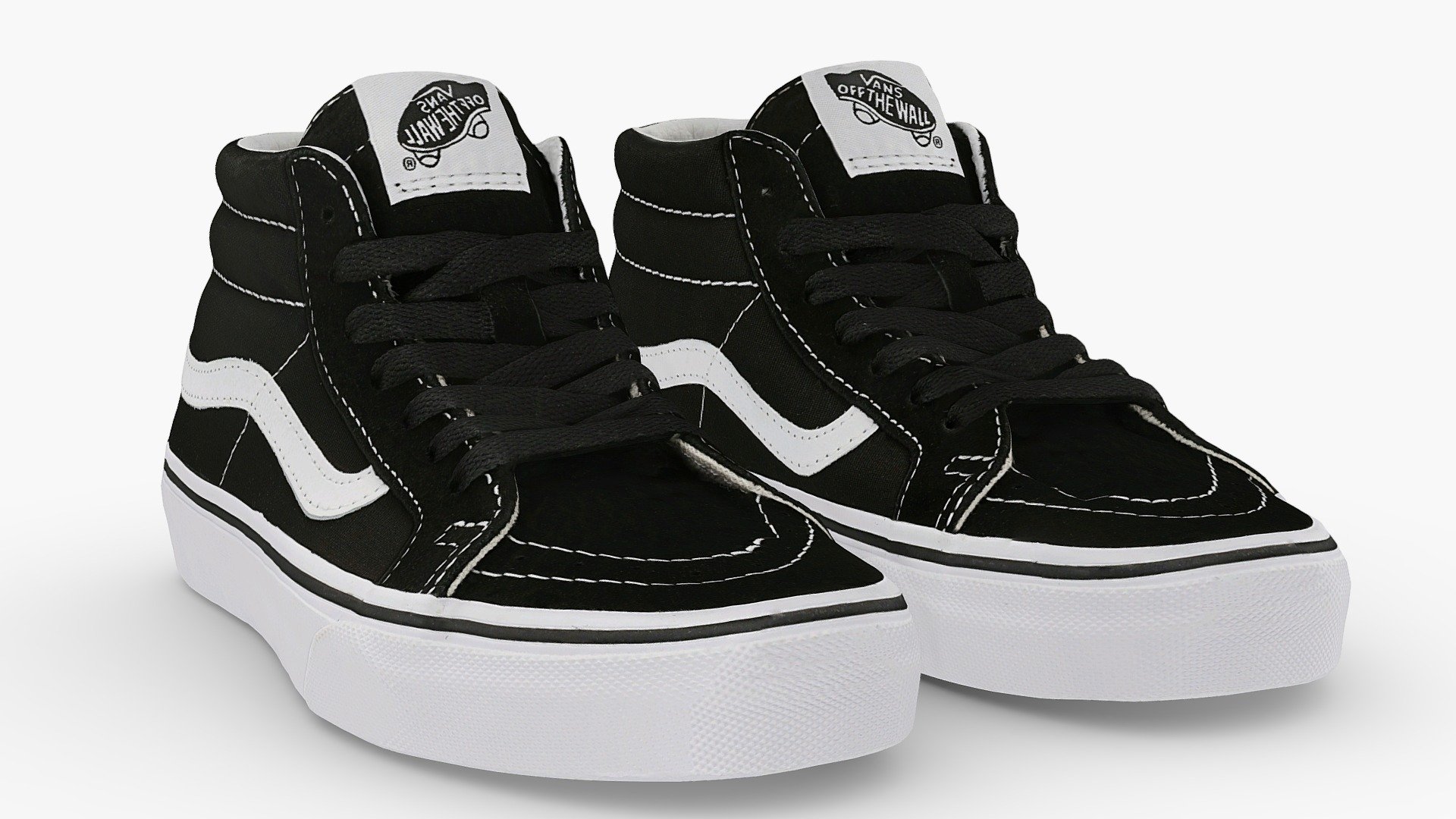 Vans SK8-Hi Mid classic sneaker 3d model