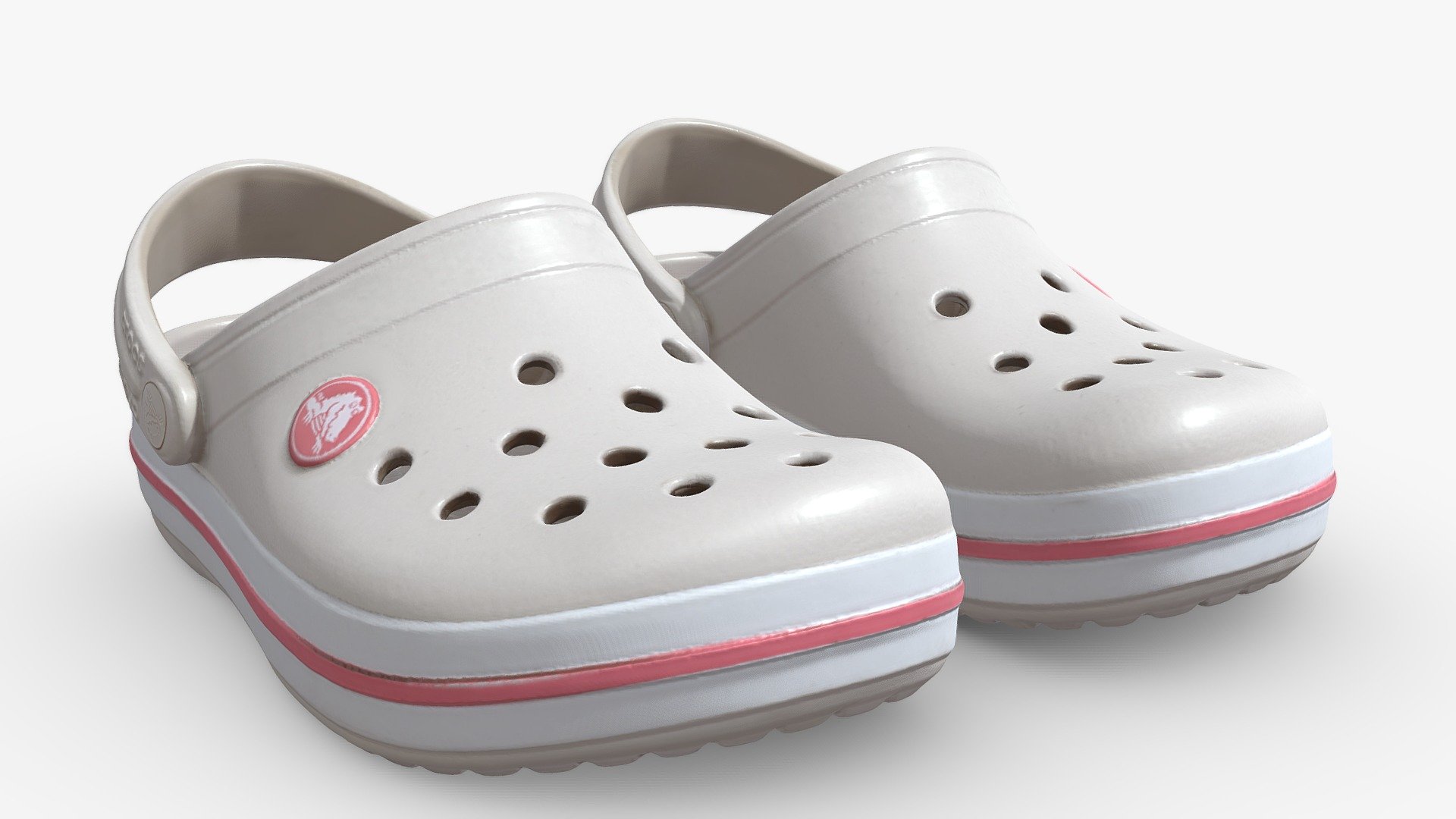 Crocs Slippers Clog 3d model